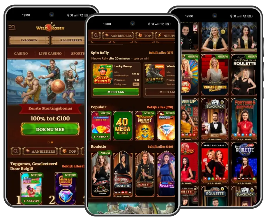 wildrobin casino mobile version